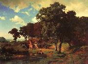 A Rustic Mill Bierstadt, Albert